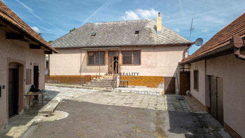 HD REALITY, Predaj, rodinný dom s veľkým pozemkom v obci Brhlovce