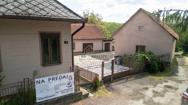 HD REALITY, Predaj, rodinný dom s veľkým pozemkom v obci Brhlovce