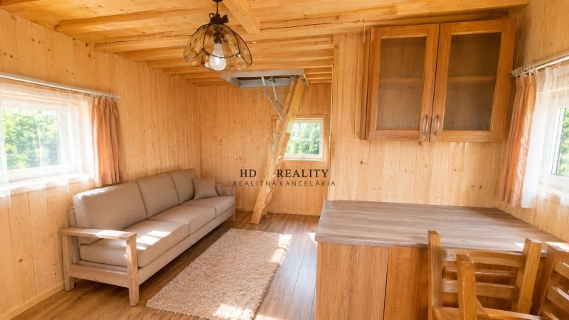 HD REALITY, pripravuje do ponuky, Záhradnú chatku s pozemkom v Lúčkach