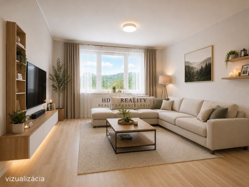 HD reality, predaj, dvojizbový byt Banská Štiavnica