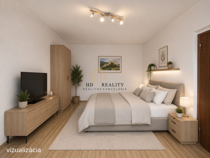 HD reality, predaj, dvojizbový byt Banská Štiavnica