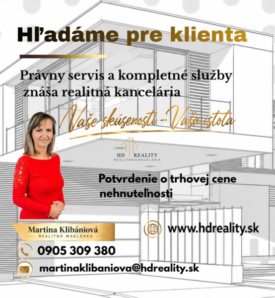Kúpa, rodinný dom v obci Lysica