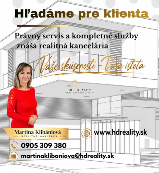 Kúpa, rodinný dom v obci Šuja