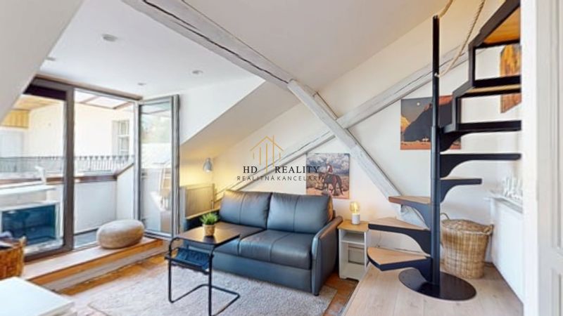 HD REALITY, prenájom,  jednoizbový apartmán v centre Banskej Štiavnice