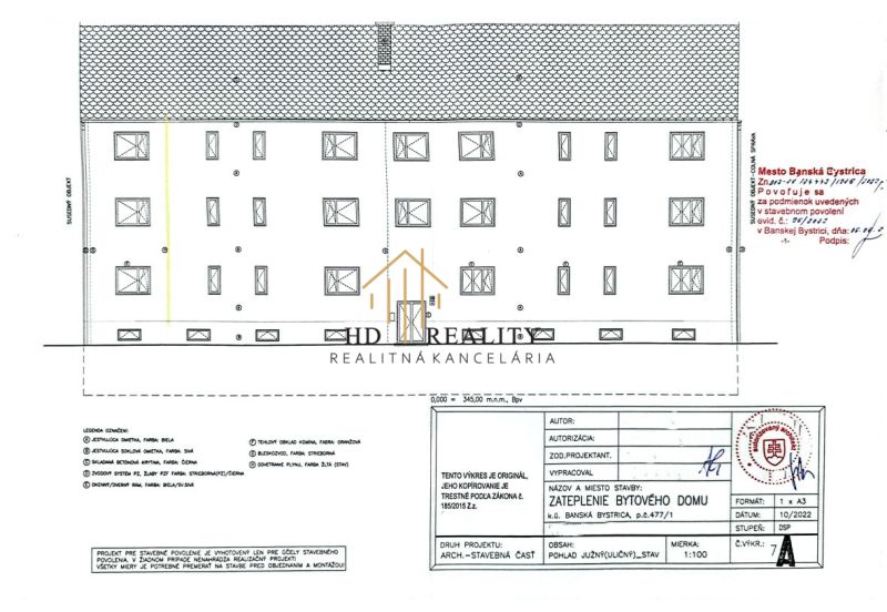 12. Pohľad Južný uličný - stav.jpg