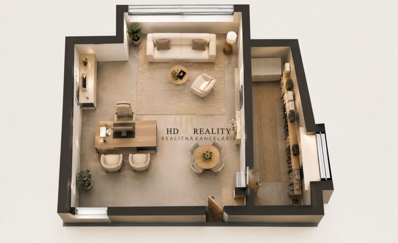 HD Reality, prenájom kancelársky priestor na Bakossovej ulici