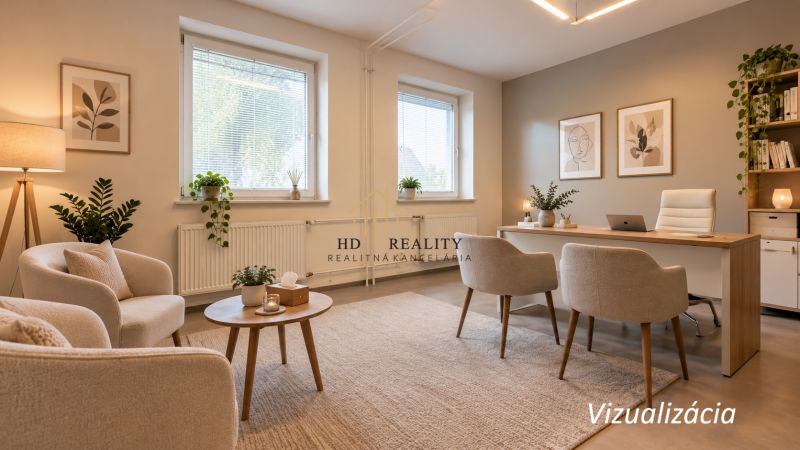 HD Reality ponúka na prenájom kancelársky priestor na Bakossovej ulici